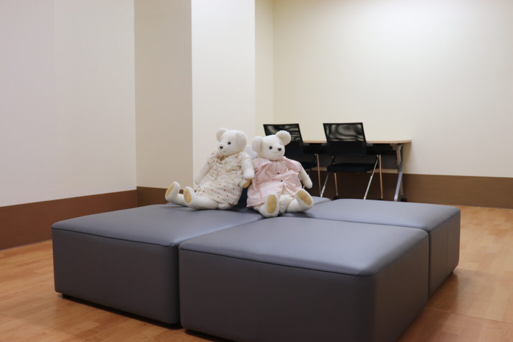 京大病院シミュレーションセンターのファミリールーム